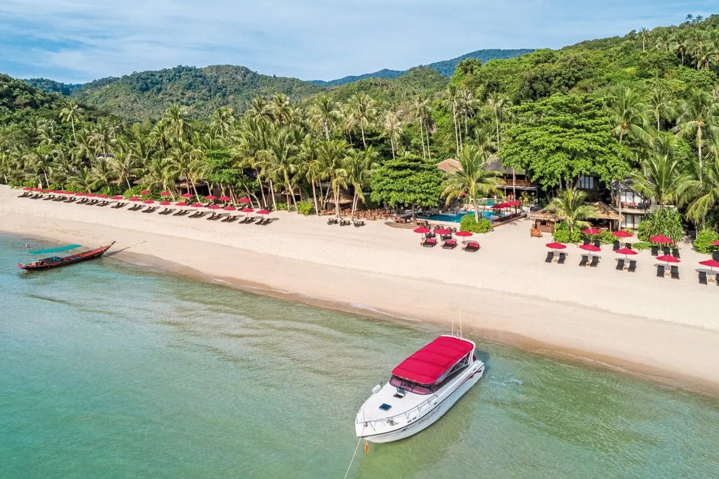 Anantara Rasananda Koh Phangan Villas Strand