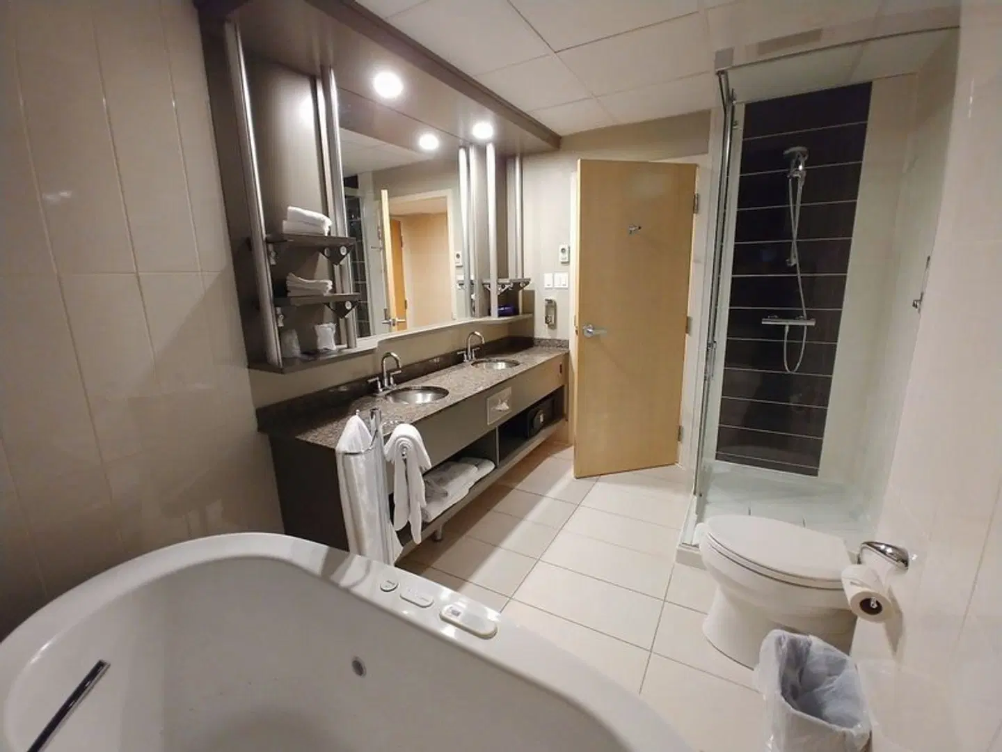 Hôtel & Suites Le Dauphin Québec Badezimmer