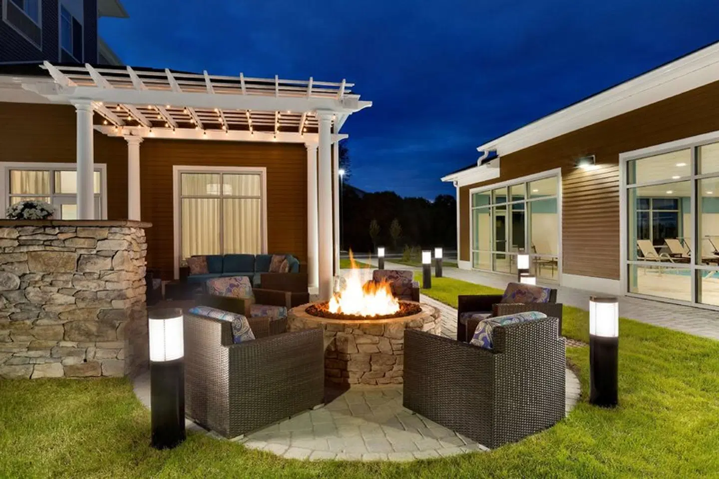 Homewood Suites by Hilton Augusta, ME Terrasse