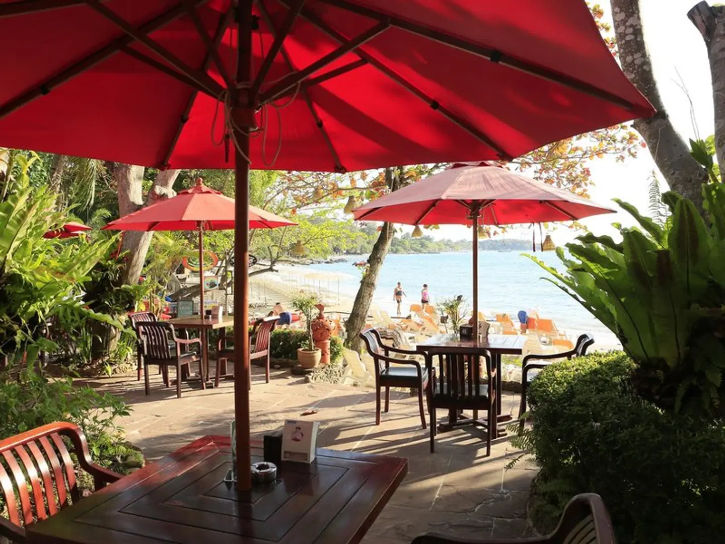 Samed Villa Resort Terrasse