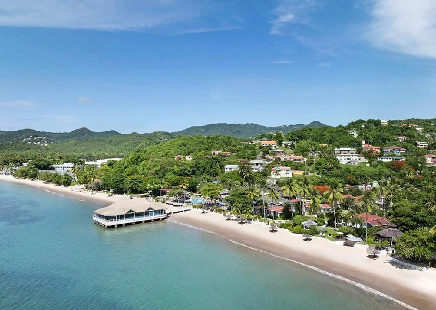 Sandals Halcyon Beach St. Lucia Strand