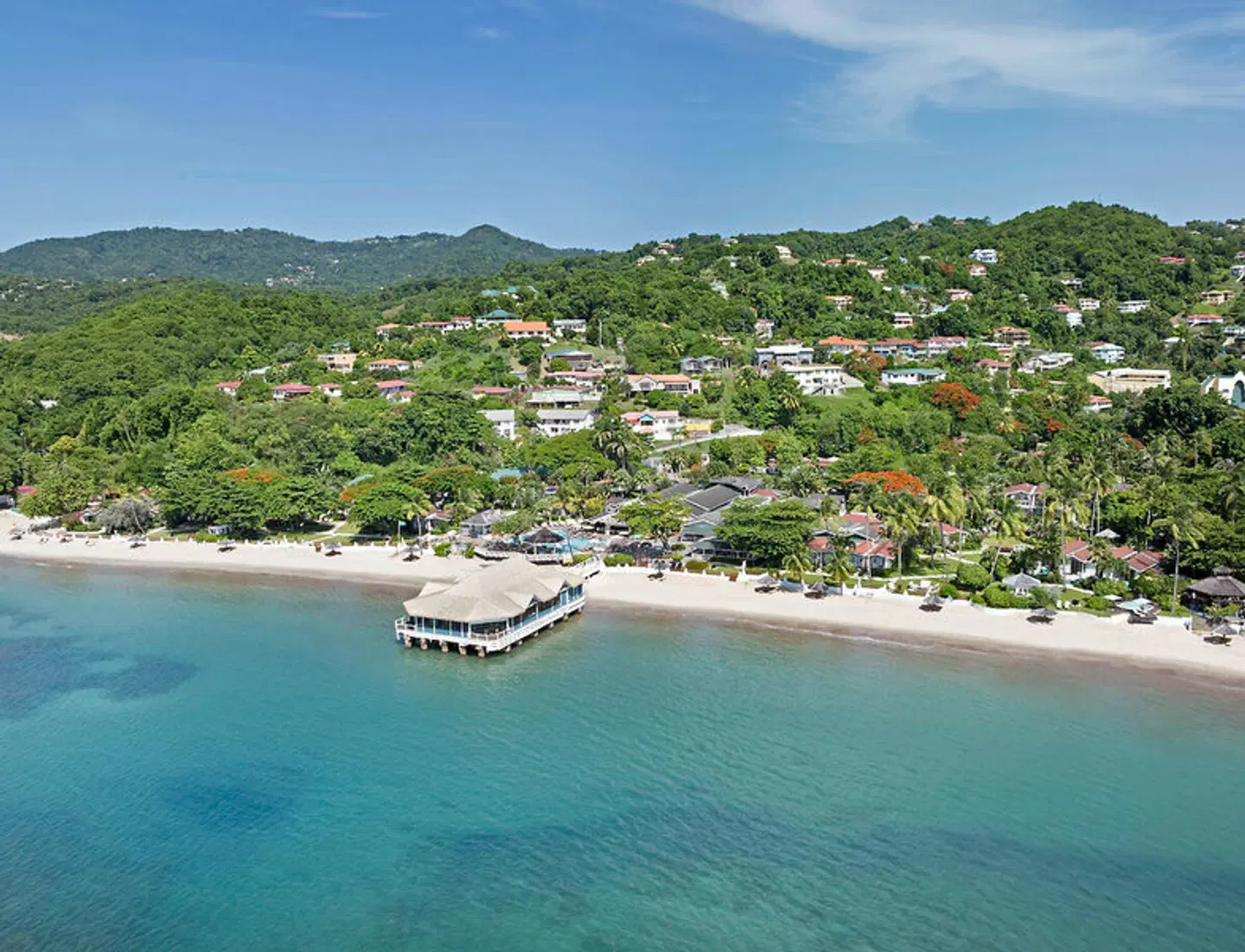 Sandals Halcyon Beach St. Lucia LANDSCAPE
