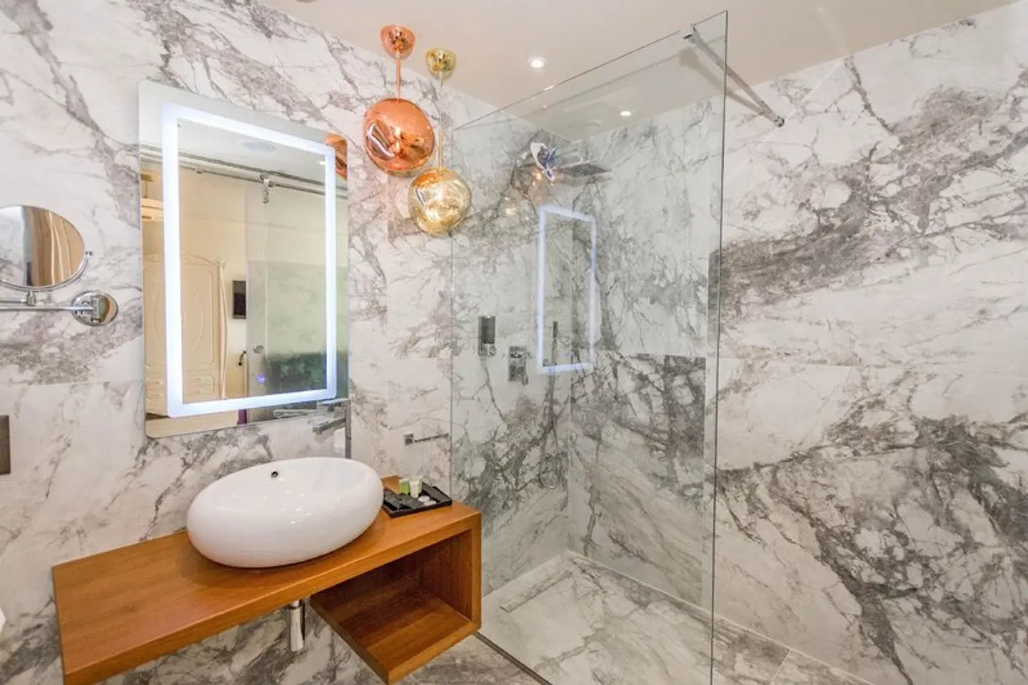 Santa Lucia Boutique Hotel Badezimmer