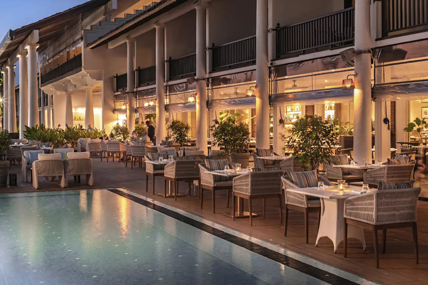 The Fortress Resort & Spa Terrasse