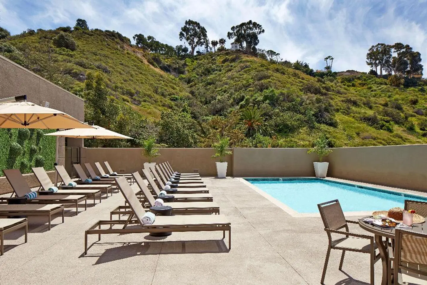 Hilton San Diego Mission Valley Terrasse