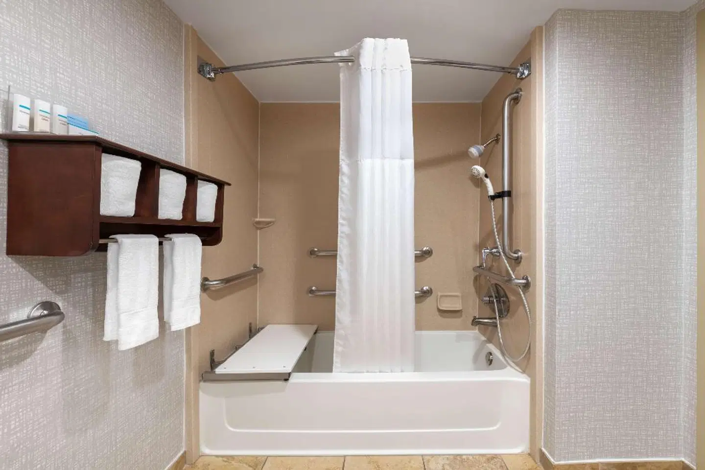 Hampton Inn Denver-International Airport Badezimmer