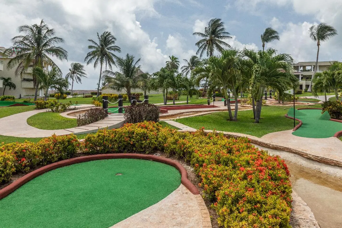 Moon Palace Cancún Garten