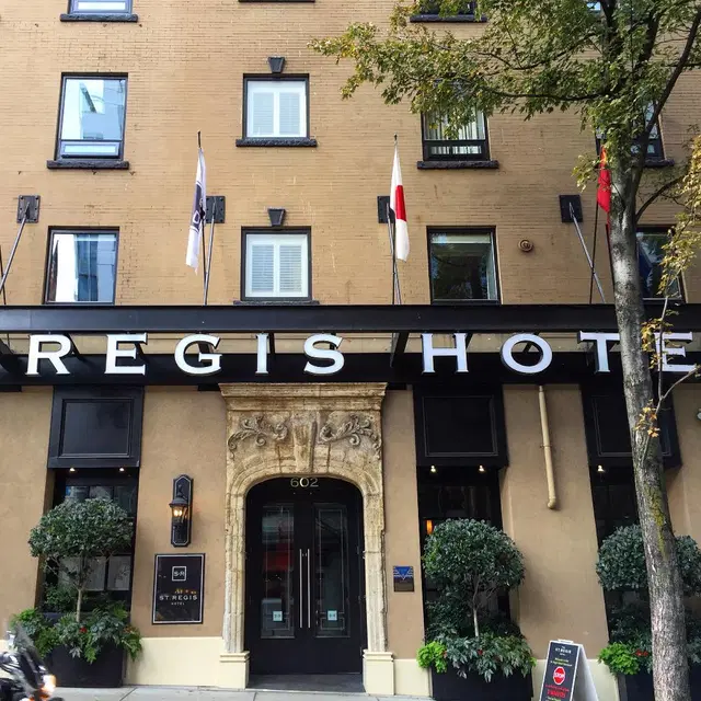 The St. Regis Hotel EXTERIOR