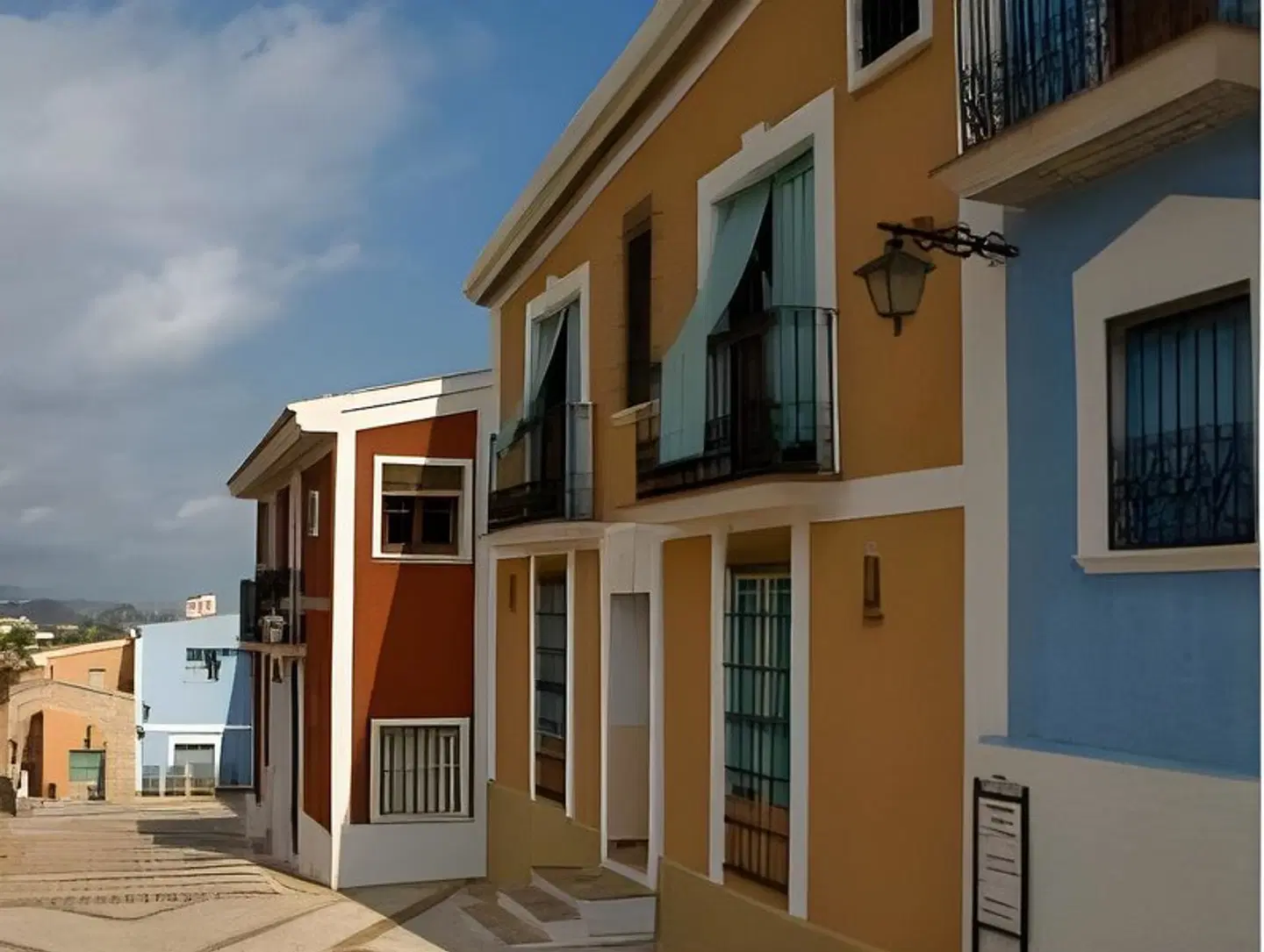 Occidental Pueblo Acantilado EXTERIOR