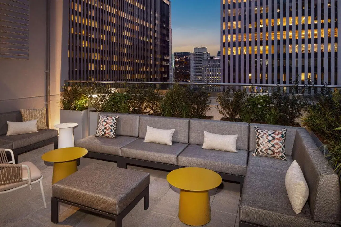 Hampton Inn New York Times Square Terrasse