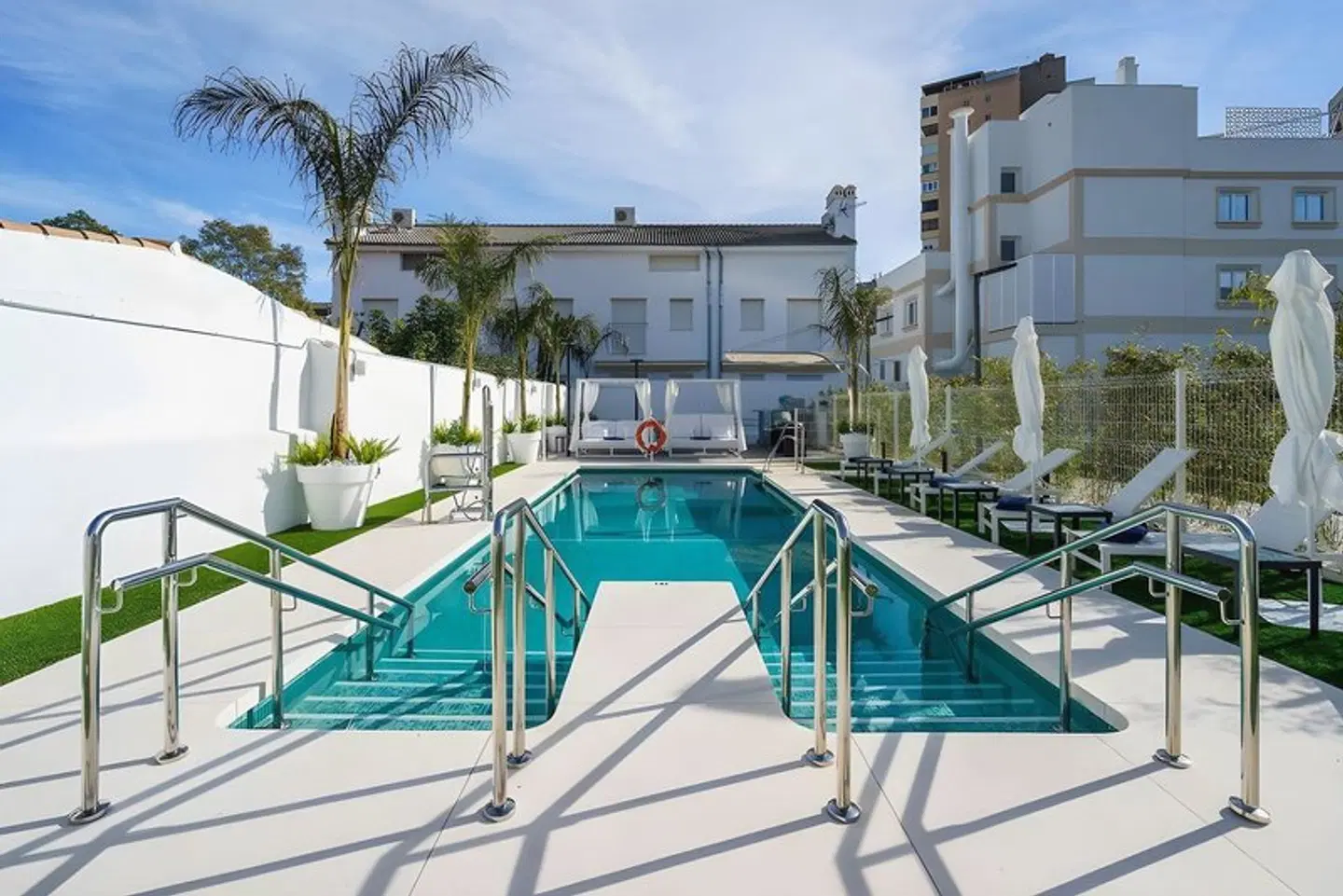 Costa Del Sol Torremolinos Sustainable Boutique Hotel Terrasse