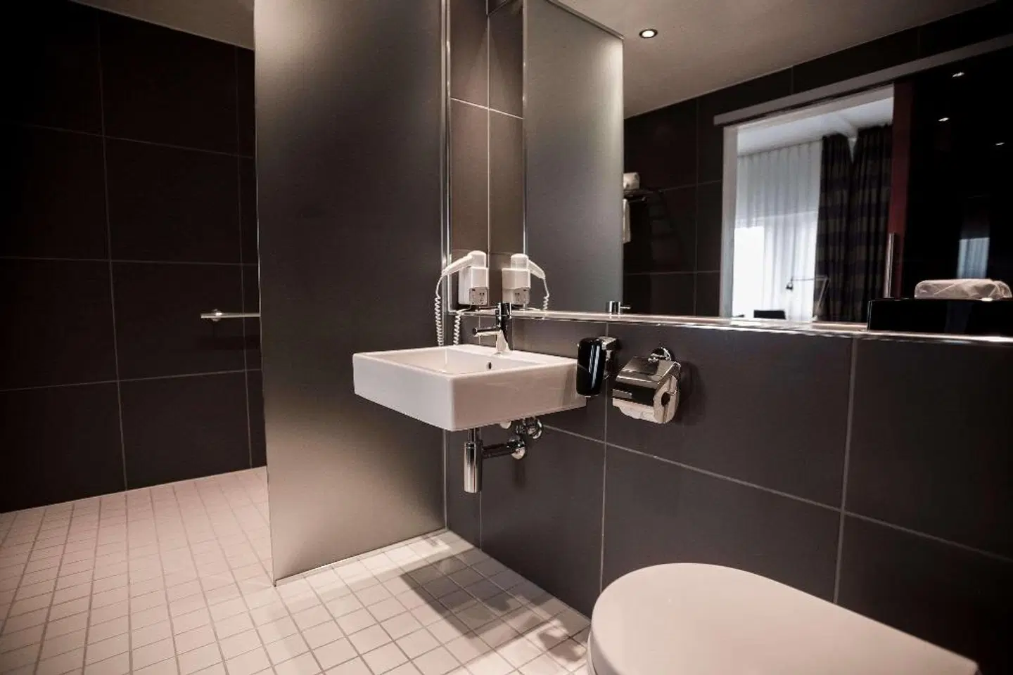 Quality Hotel Edvard Grieg Badezimmer