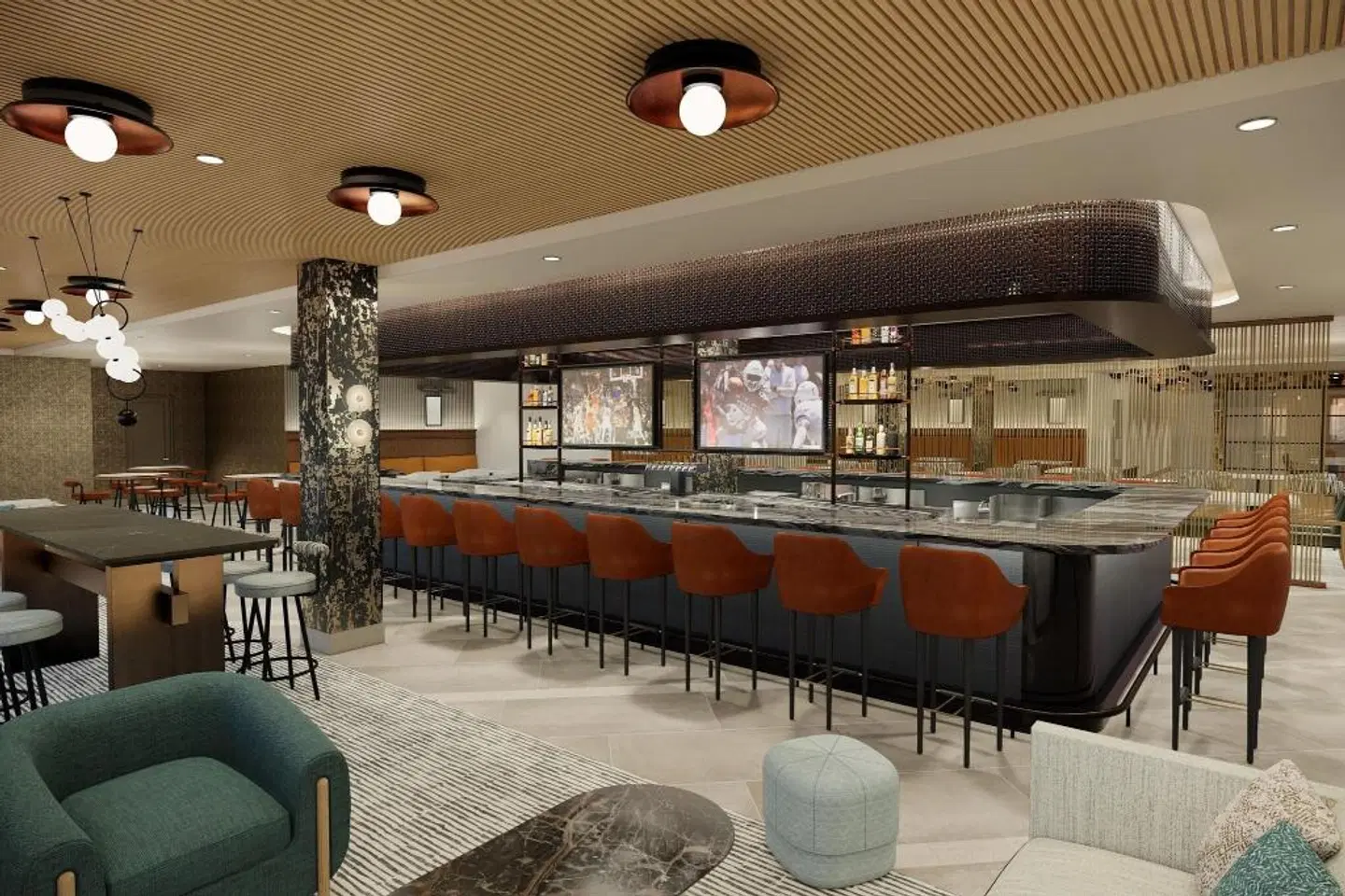 Sheraton Fort Worth Downtown Hotel Bar