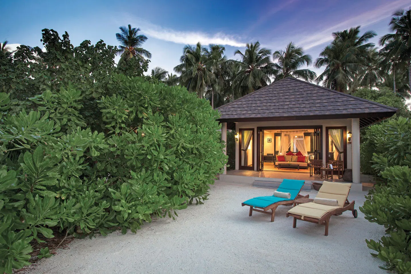 Atmosphere Kanifushi Maldives Garten