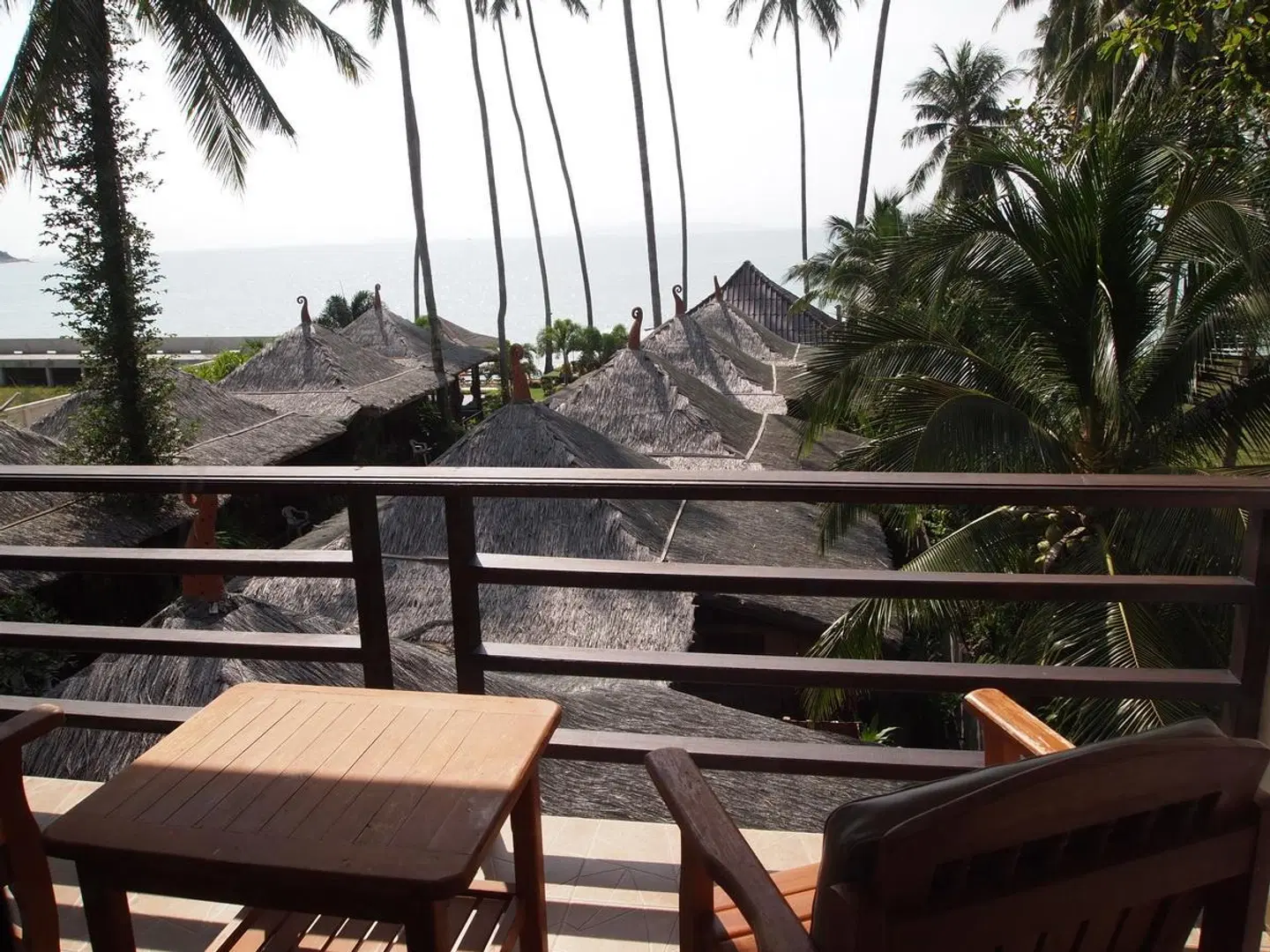 Lipa Bay Resort Terrasse