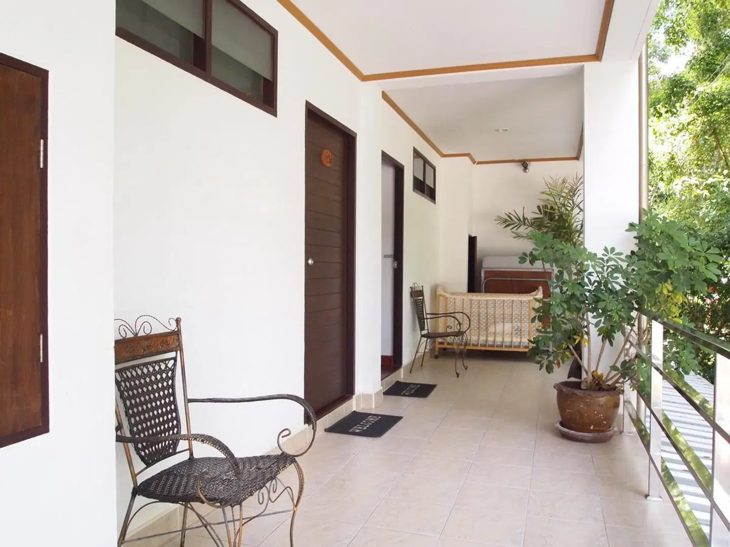 Lipa Bay Resort Terrasse