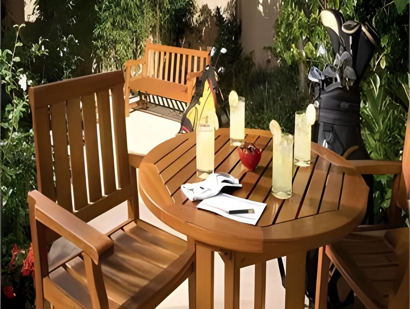 Quail Lodge & Golf Club Terrasse