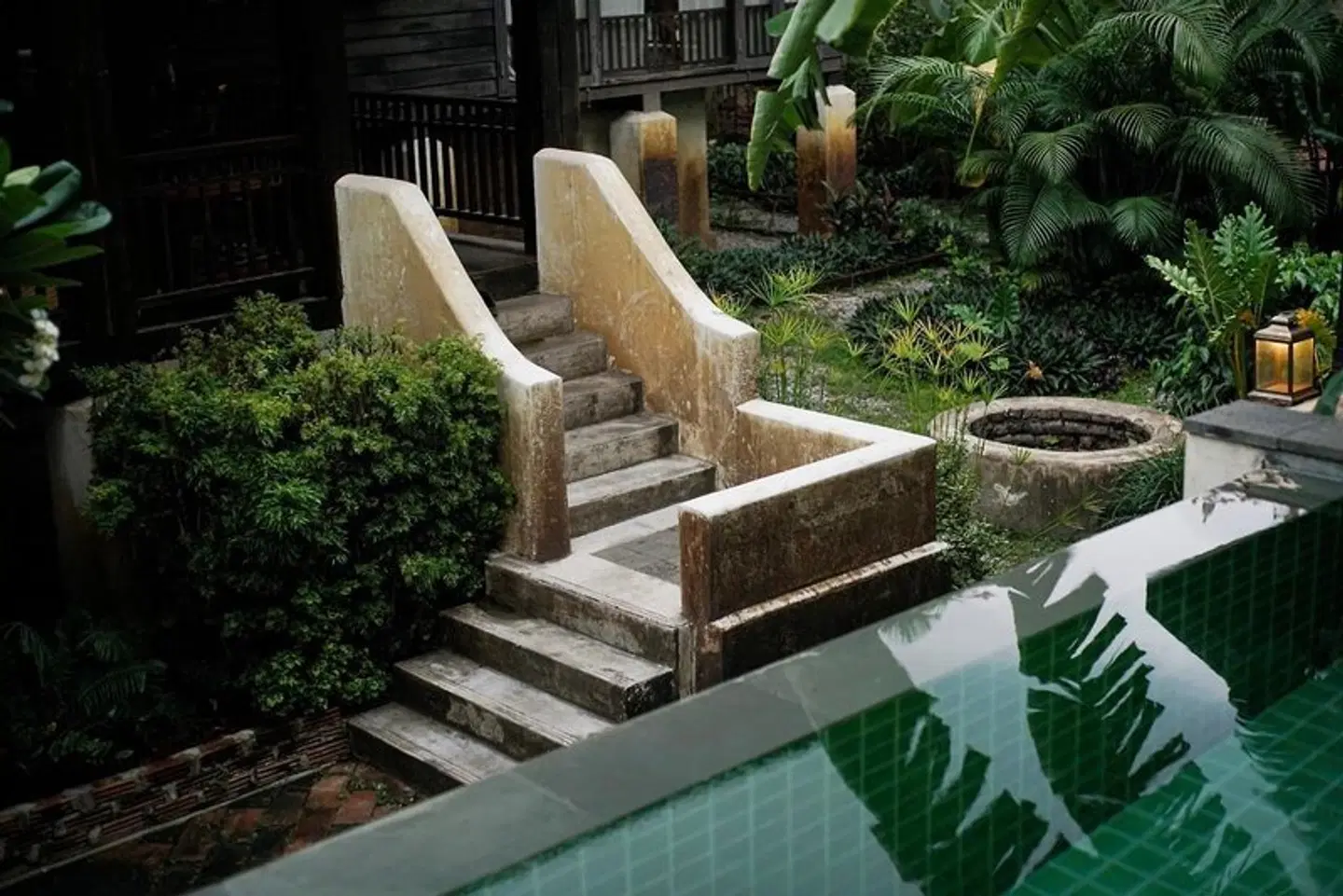 Baan Saen Fang Chiang Mai Garten