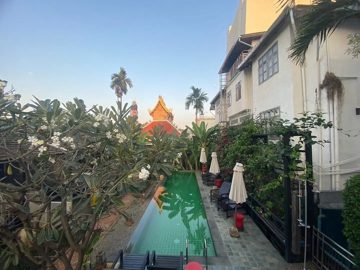 Baan Saen Fang Chiang Mai Garten