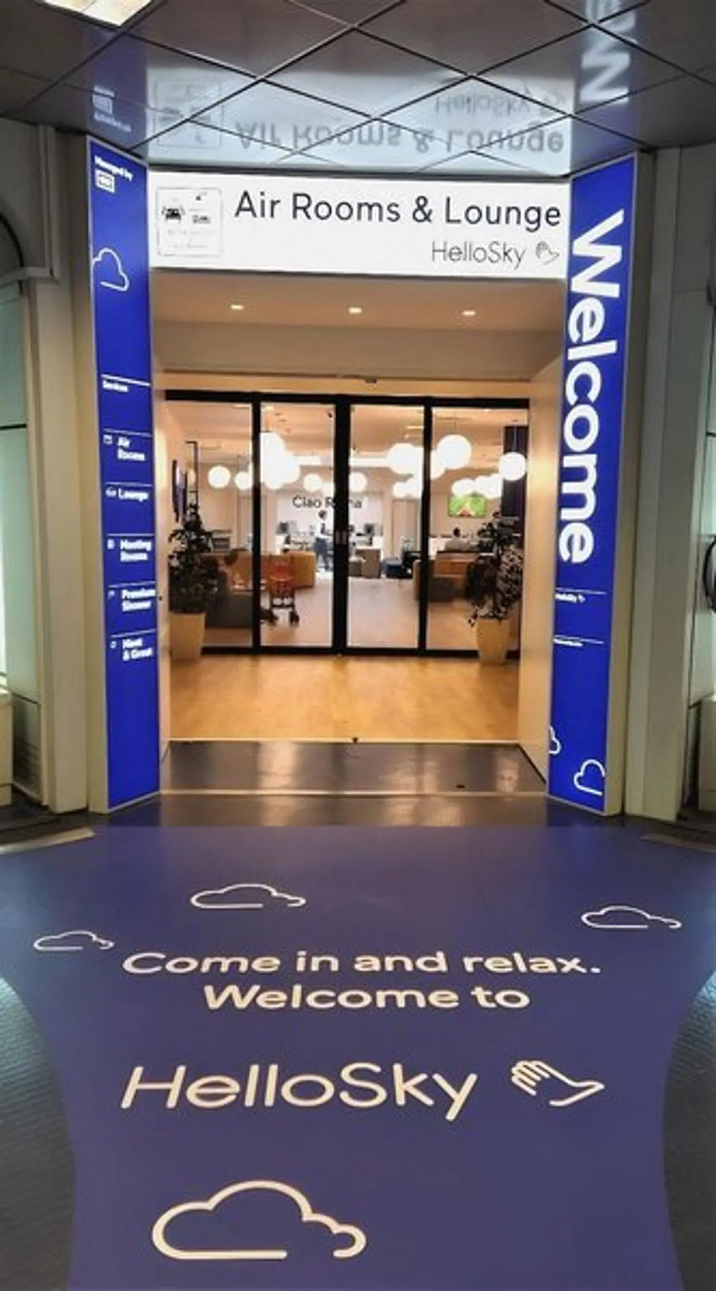 Air Rooms Rome Airport by HelloSky LOUNGE_LOBBY