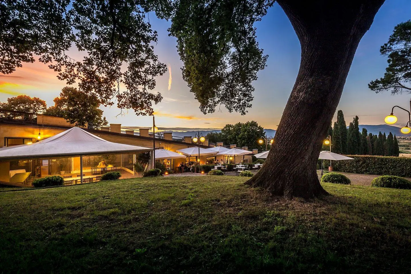 Il Borgo di Villa Castelletti Country Hotel Garten