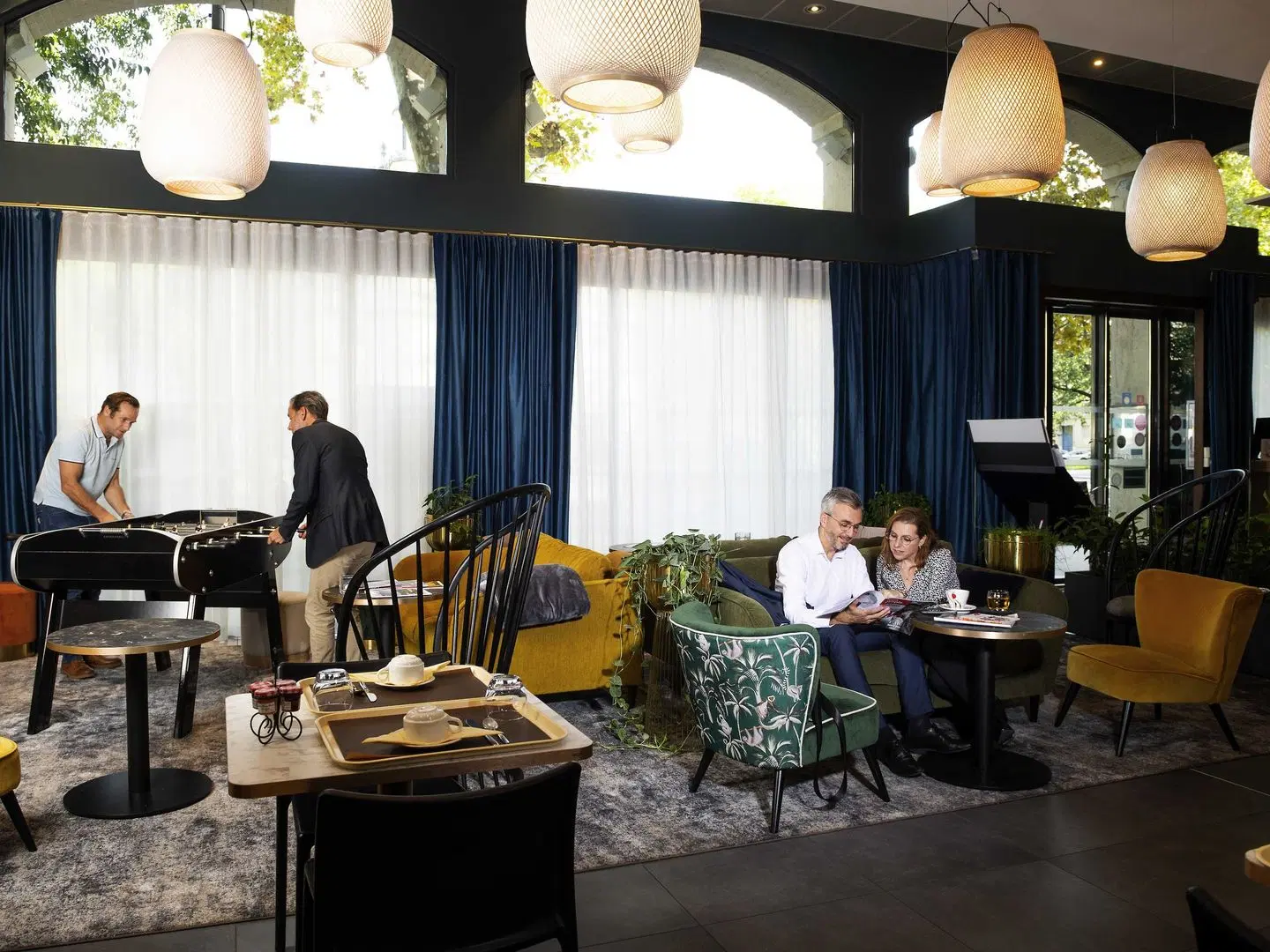 Aparthotel Adagio Lyon Patio Confluence Restaurant