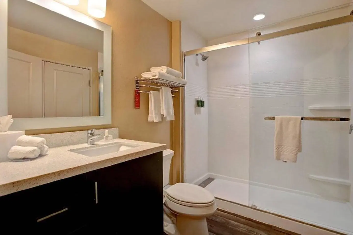 TownePlace Suites by Marriott Austin Round Rock Badezimmer