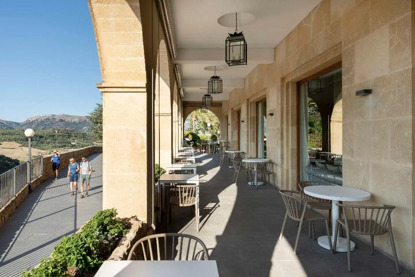Parador de Ronda Terrasse