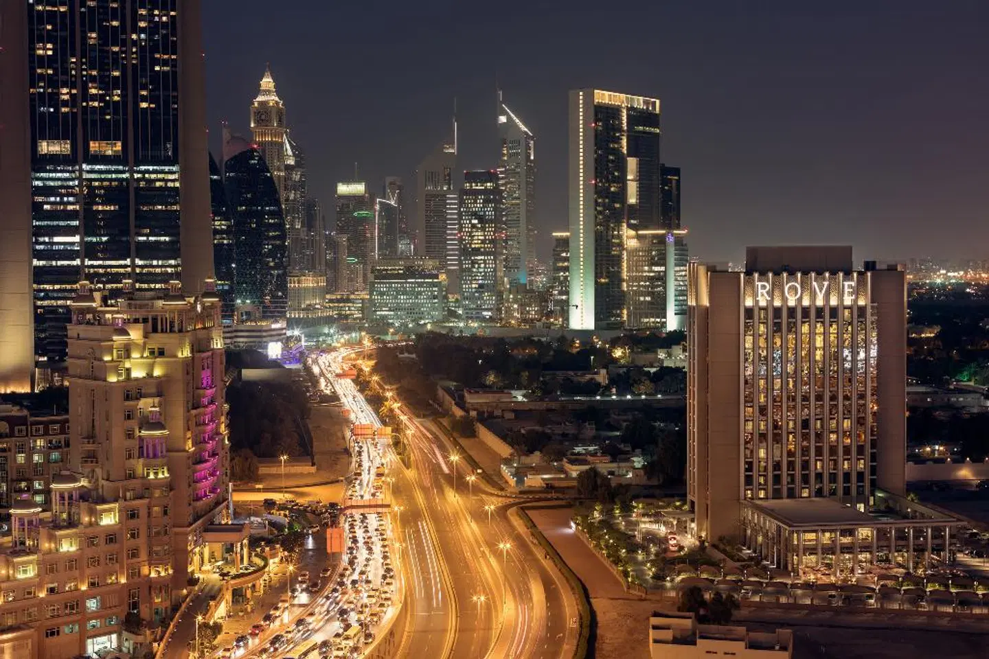 Rove Downtown Dubai Terrasse