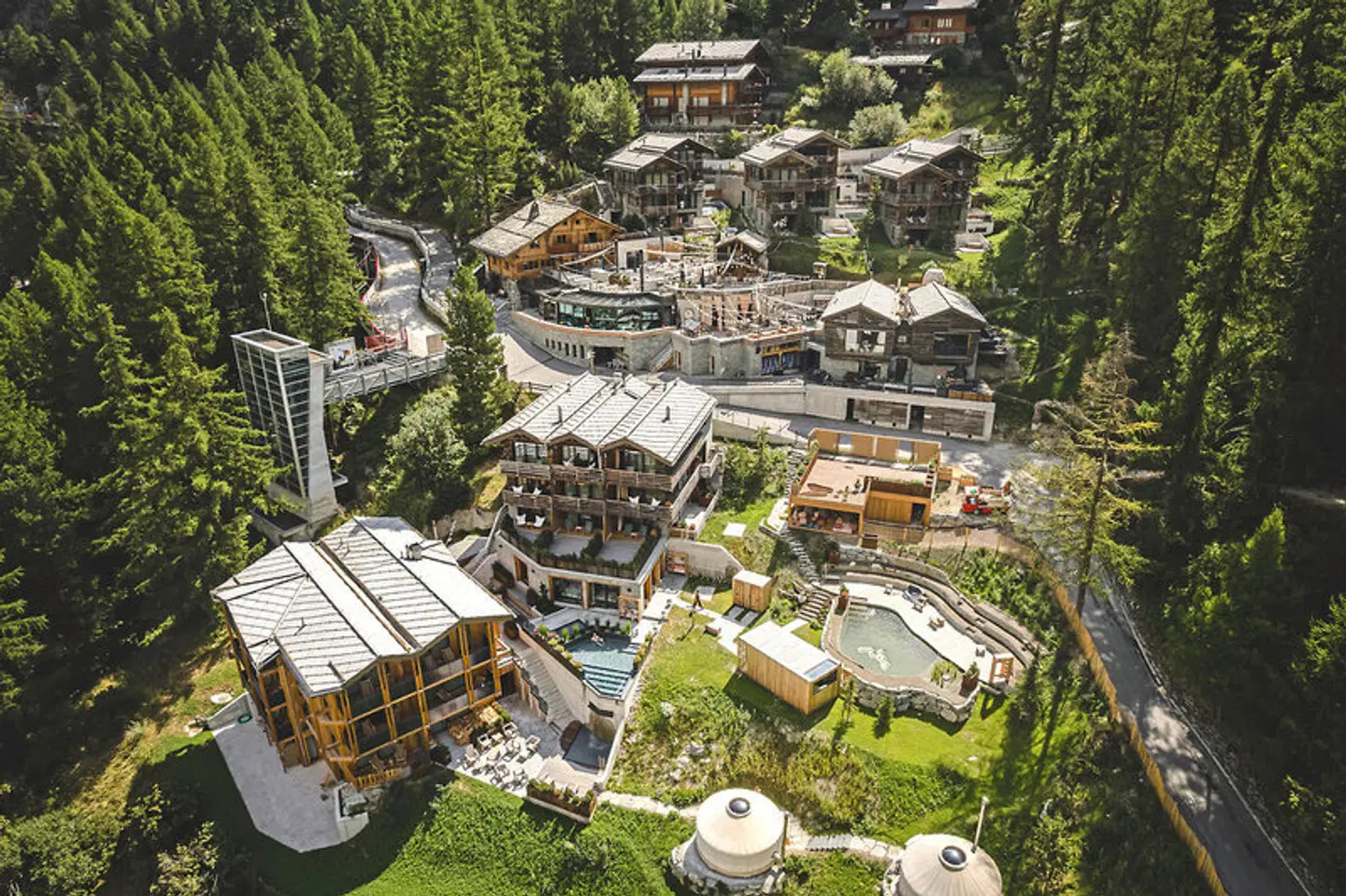 CERVO Mountain Boutique Resort Garten
