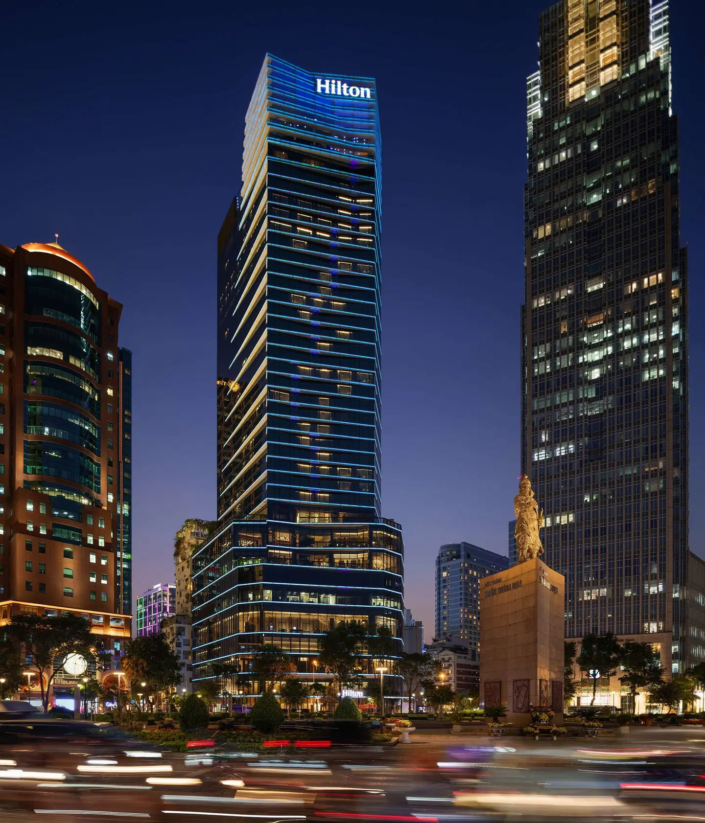 Hilton Saigon EXTERIOR
