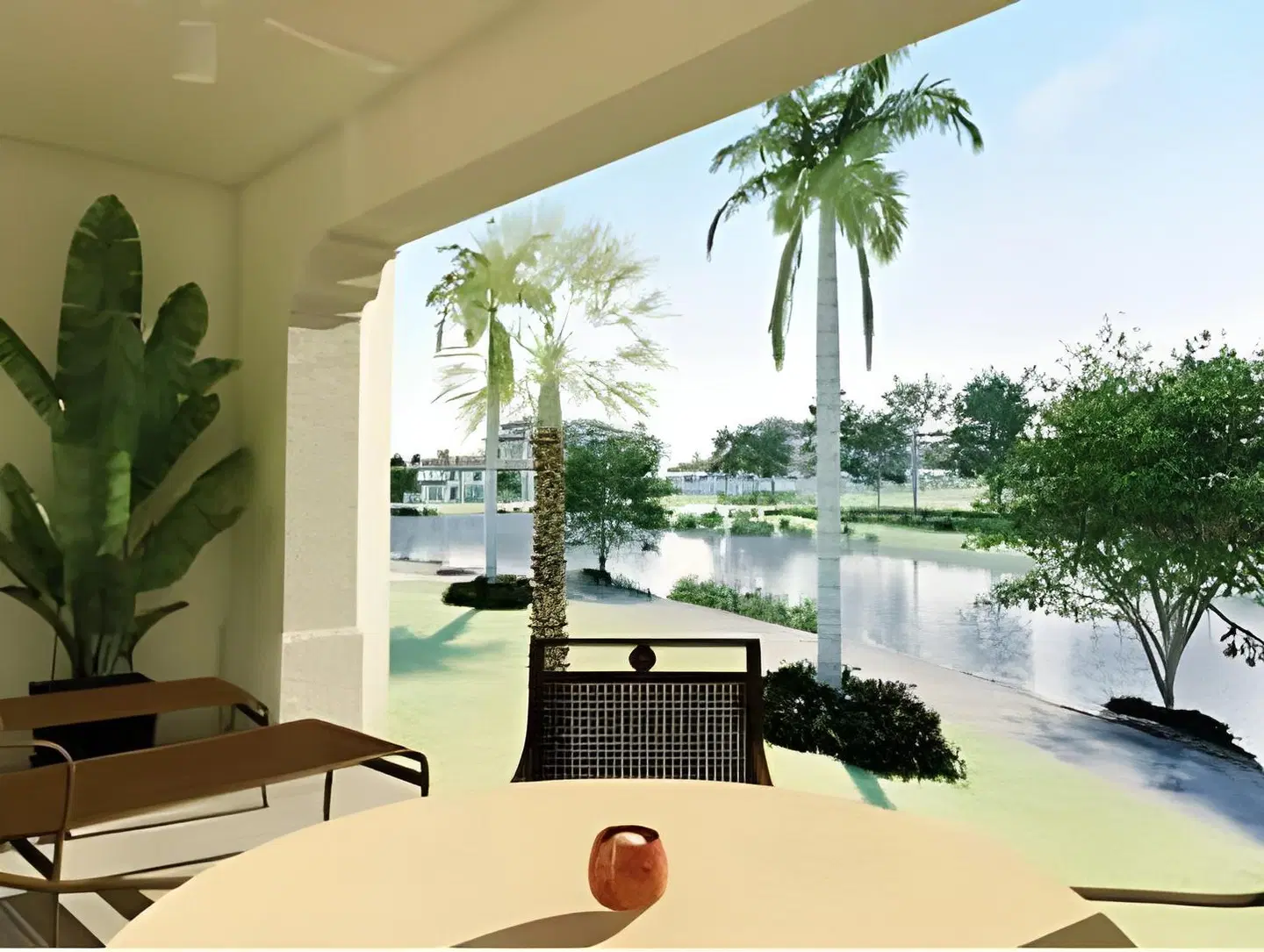 Marriott's Lakeshore Reserve Terrasse