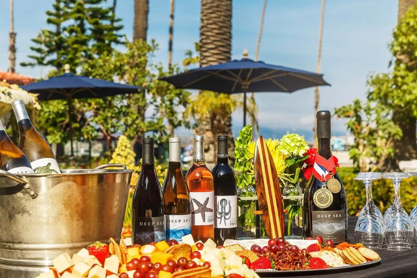 Hotel Milo Santa Barbara Terrasse