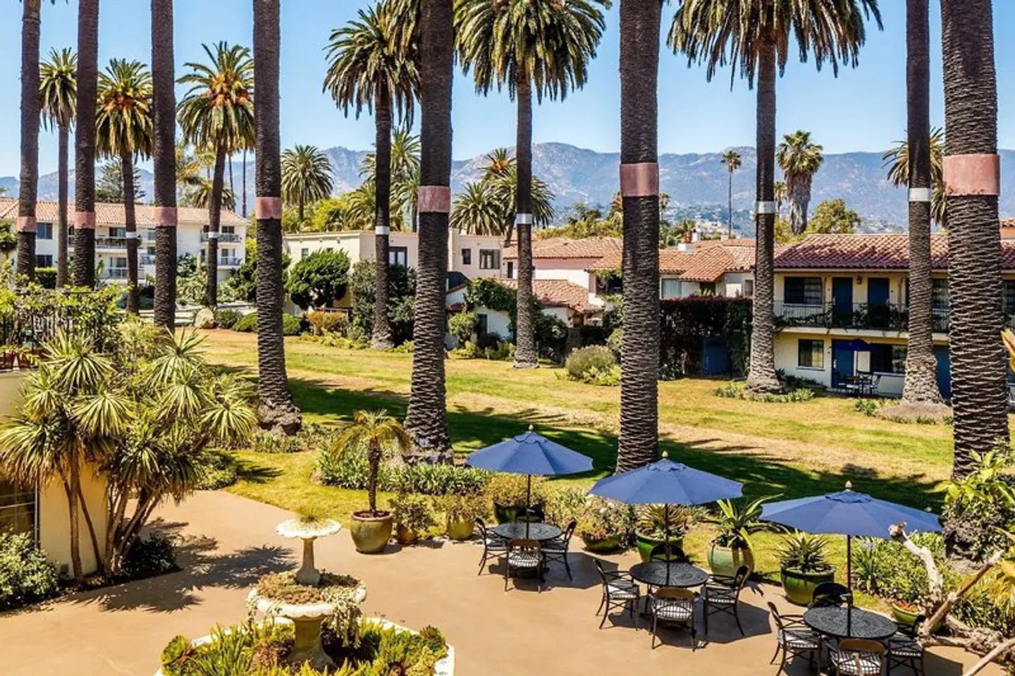 Hotel Milo Santa Barbara Garten