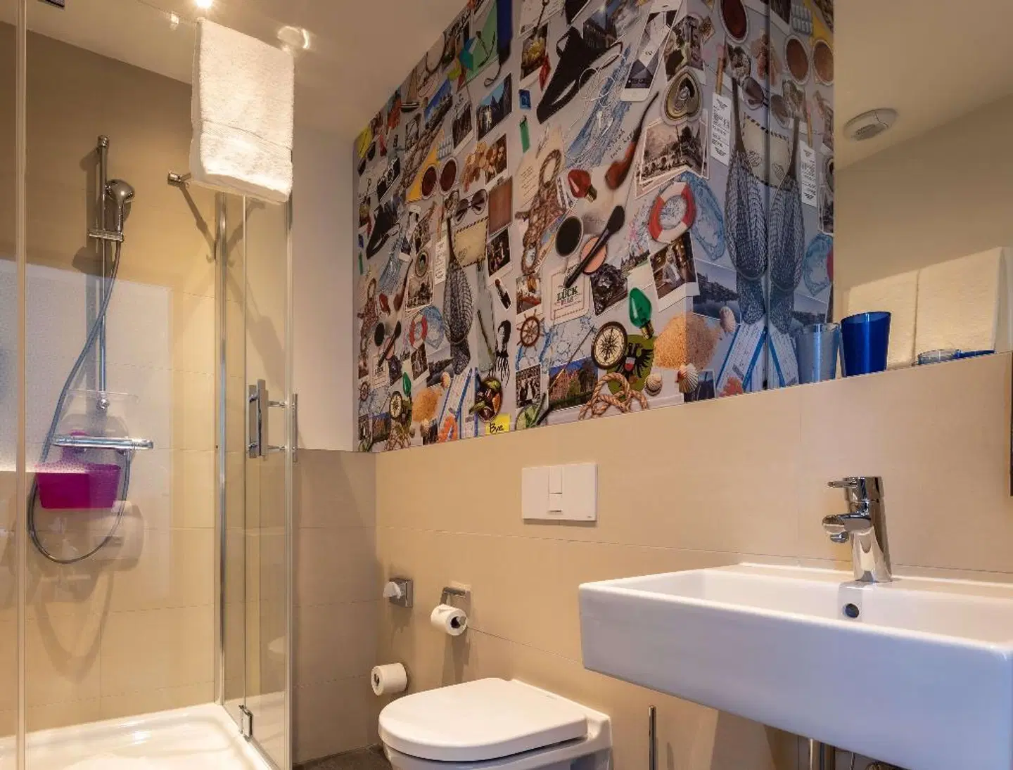 Holiday Inn - the niu, Rig Lübeck Badezimmer