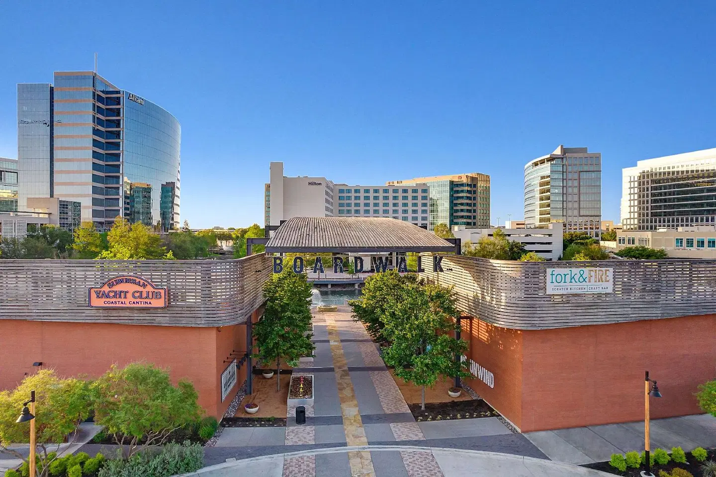 Hilton Dallas/Plano Granite Park Garten