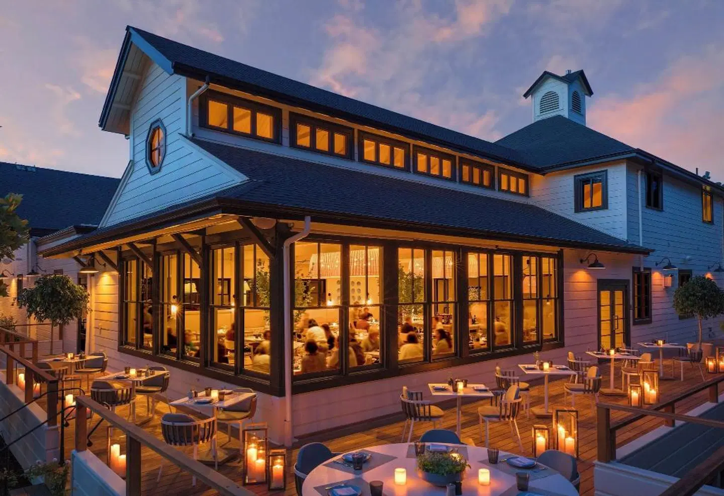 MacArthur Place Inn & Spa Terrasse