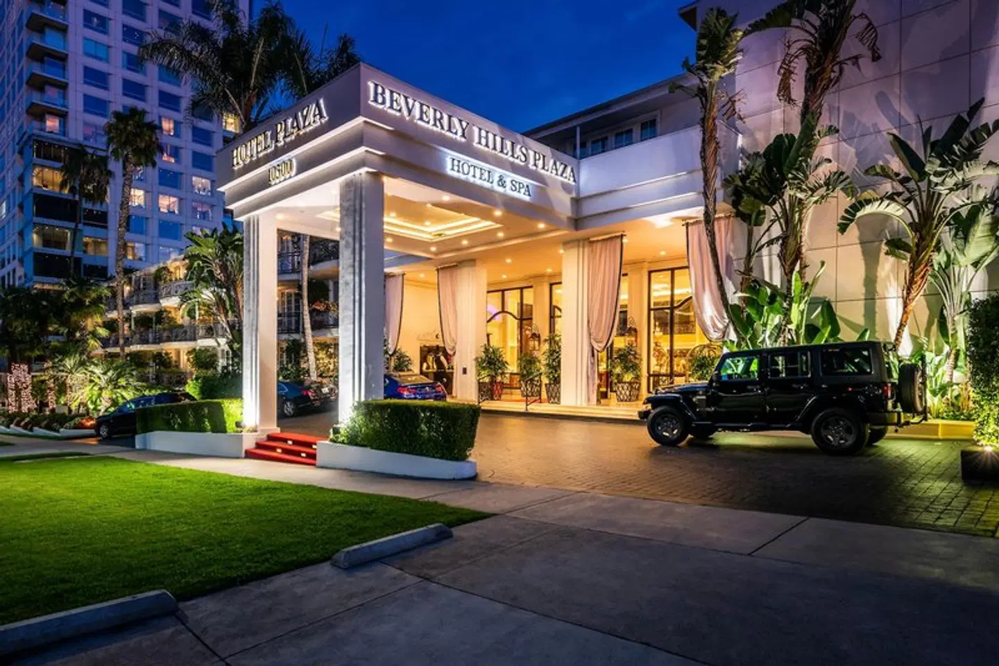 Beverly Hills Plaza Hotel EXTERIOR