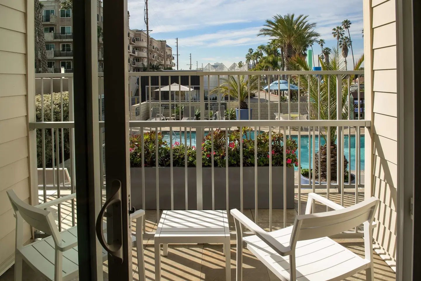 Hilton Garden Inn Los Angeles Marina Del Rey Terrasse