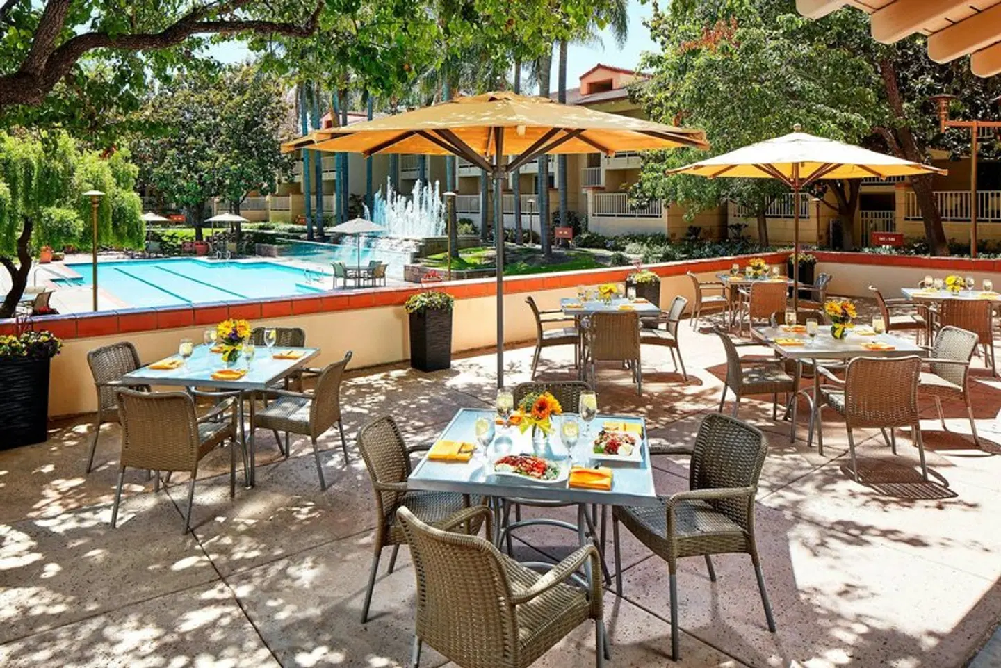 Sheraton San Jose Hotel Terrasse