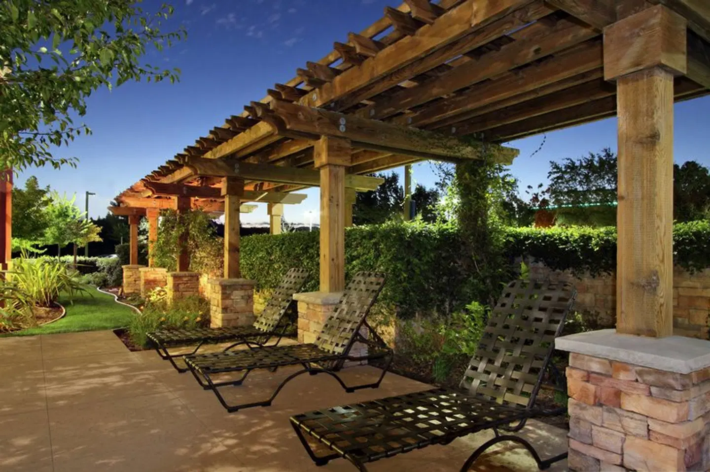 Hilton Garden Inn Sonoma County Airport Terrasse