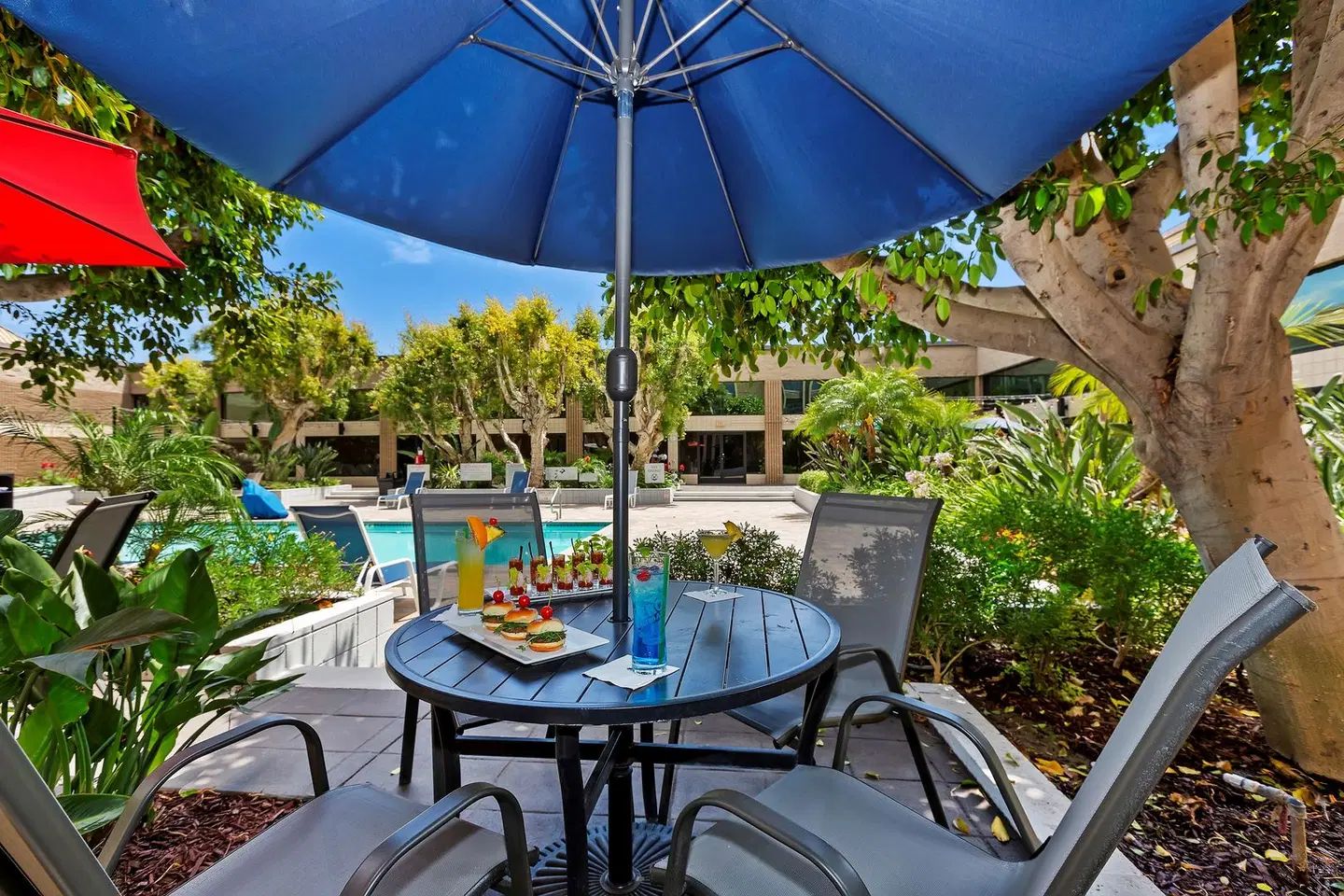 DoubleTree by Hilton Whittier Los Angeles Terrasse