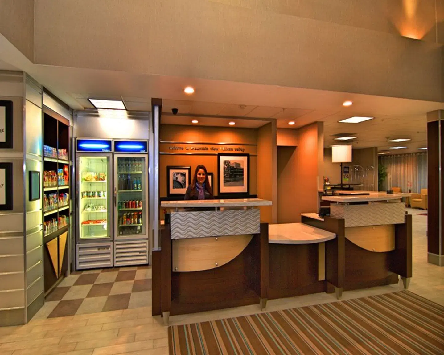 Hampton Inn & Suites Mountain View Bar