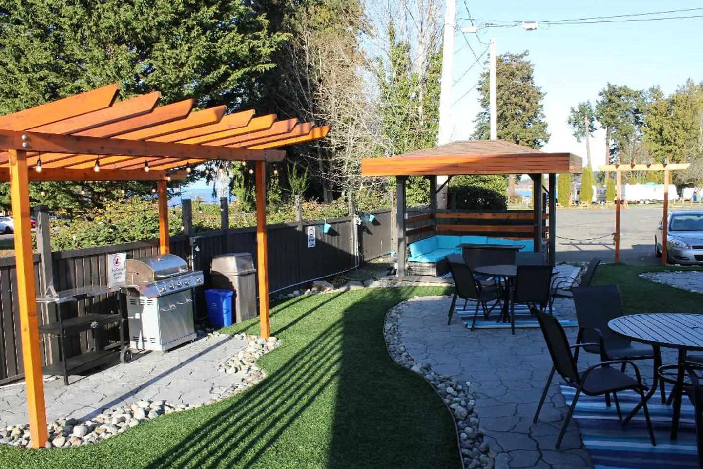 The Tide's Inn Terrasse