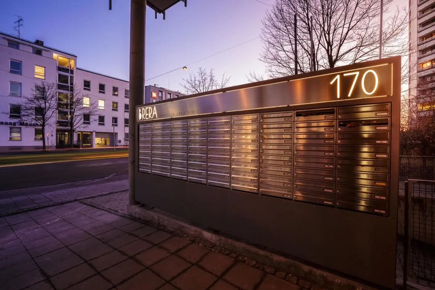 Brera Serviced Apartments Munich Terrasse