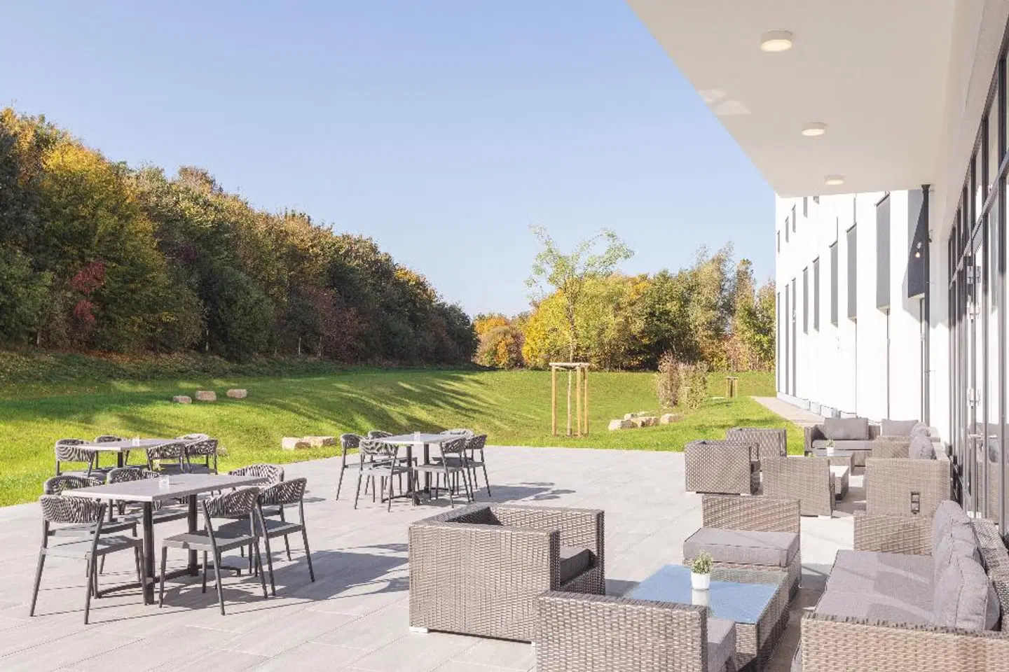 Candlewood Suites Augsburg By Ihg Terrasse