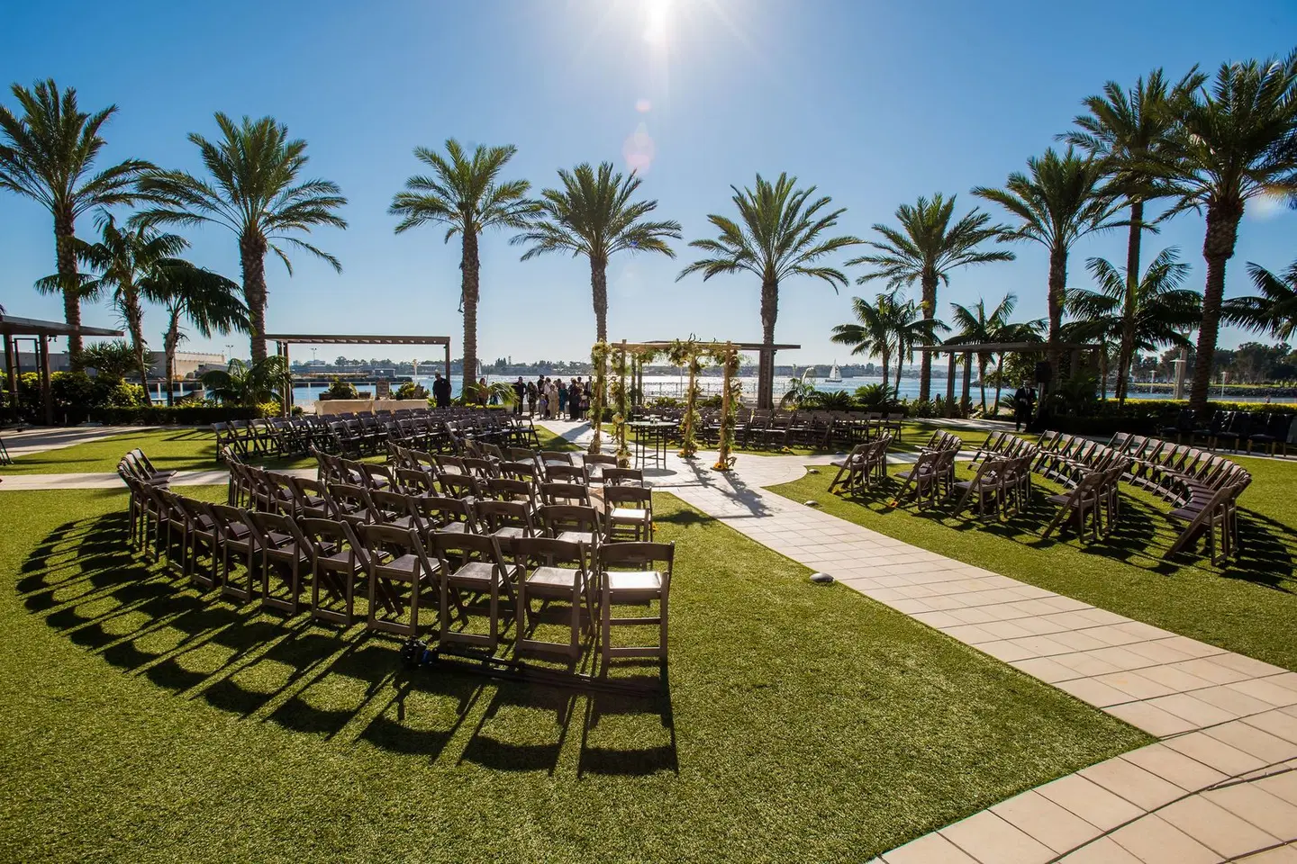 Hilton San Diego Bayfront Garten
