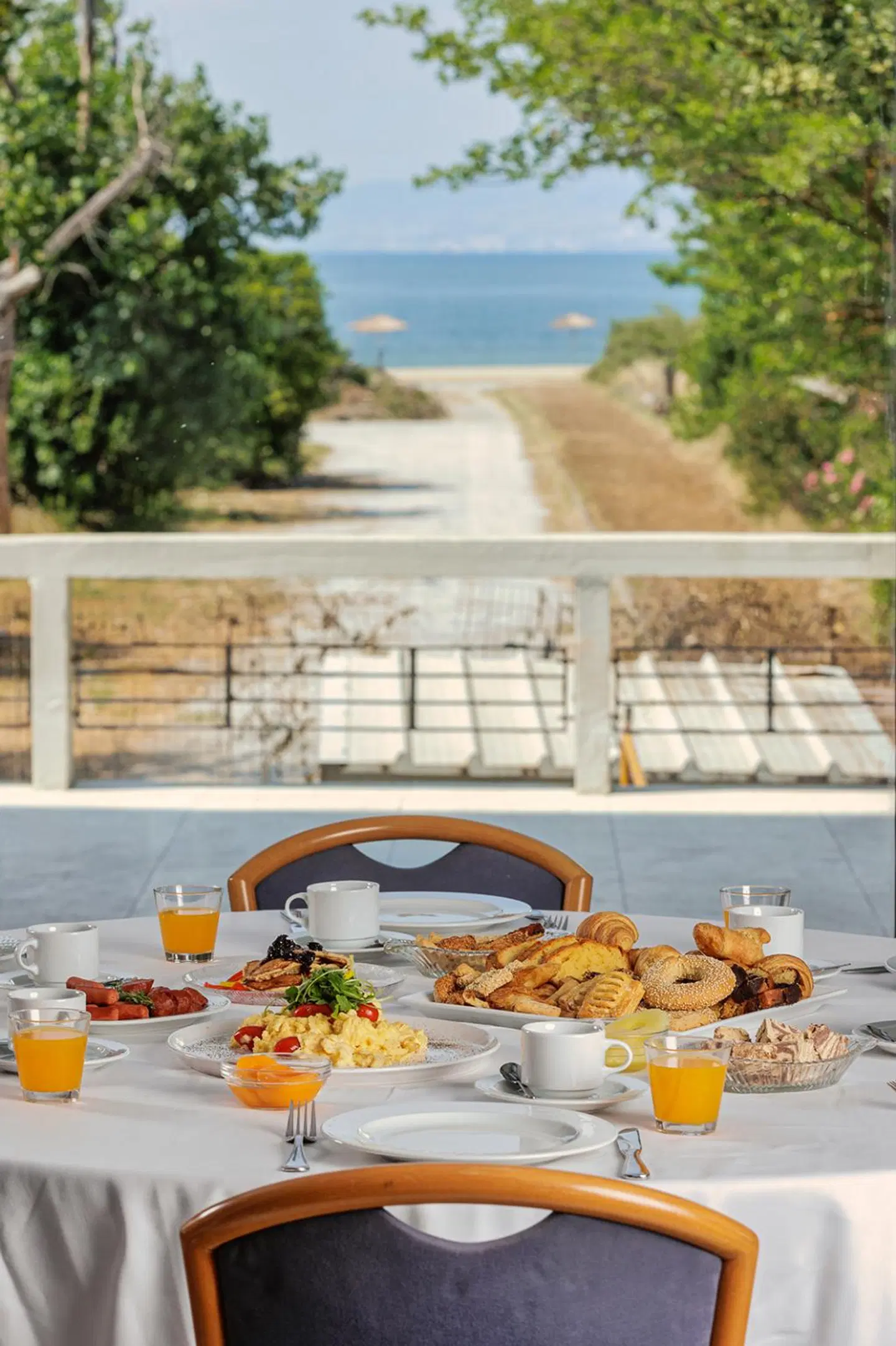 Sun Beach Hotel Terrasse