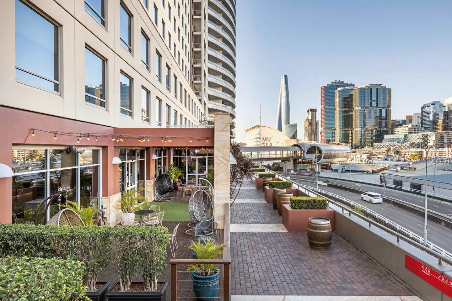 ibis Sydney Darling Harbour Terrasse
