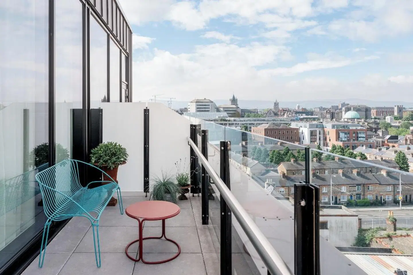 Ruby Molly Hotel Dublin Terrasse
